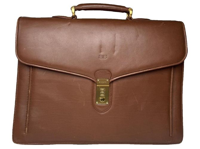 Bolsa de couro marrom Neo Classic da Balenciaga