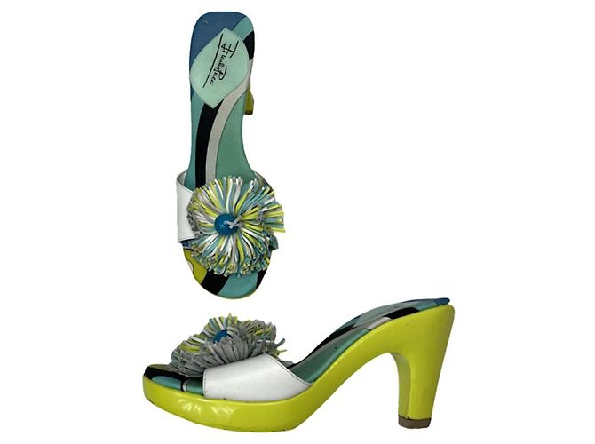 Emilio Pucci Autre Talon en Cuir