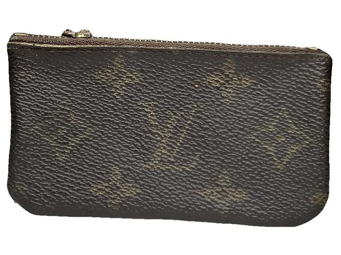 Bolsa de couro marrom Louis Vuitton