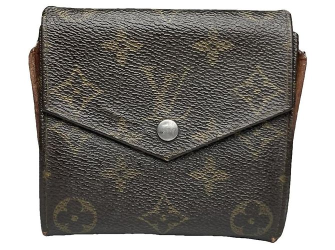 Louis Vuitton Flore braune Lederhandtasche