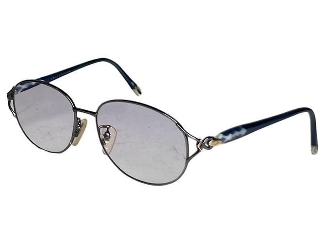Céline Celine Blue Plastic Sunglasses