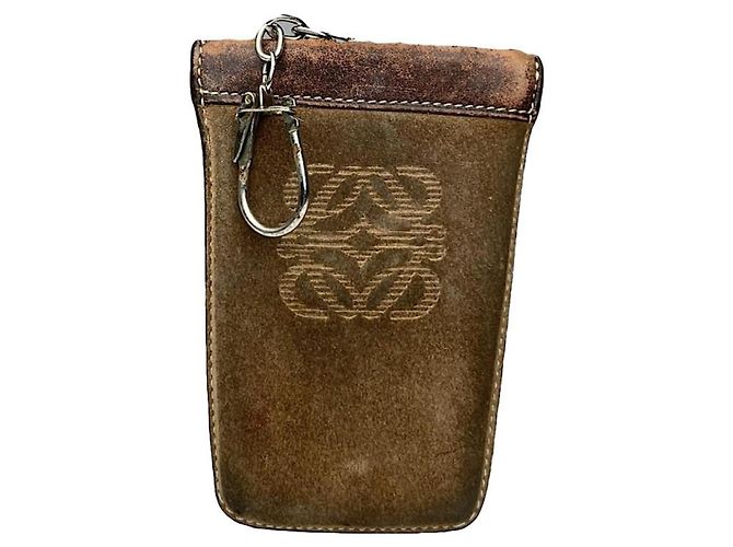 Bolsa de couro marrom Loewe