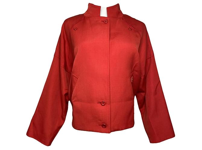 DIOR Jackets T.International M Cotton Red  ref.2031692