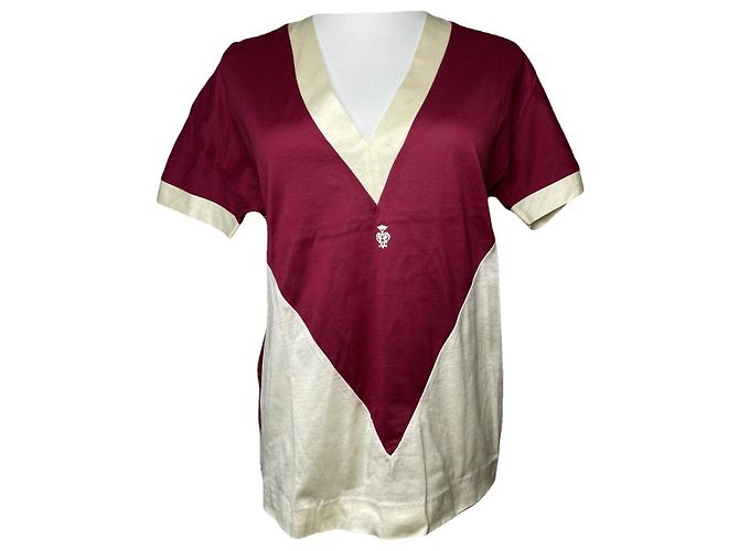 Top in lana bordeaux Emilio Pucci Bordò