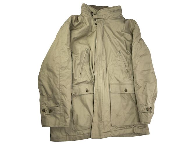 Beige Baumwollmantel von Burberry
