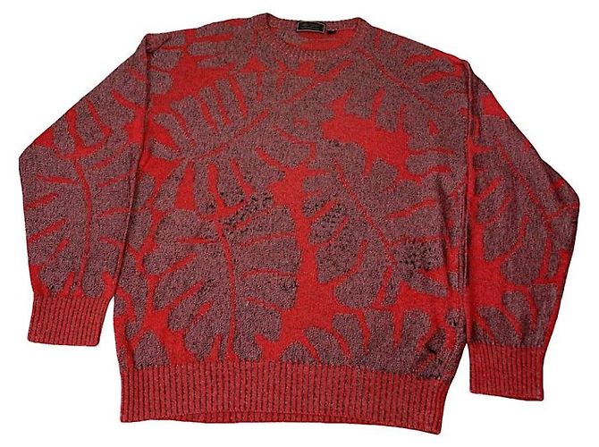 Yves Saint Laurent Roter Polyester-Strickpullover & Sweatshirt 