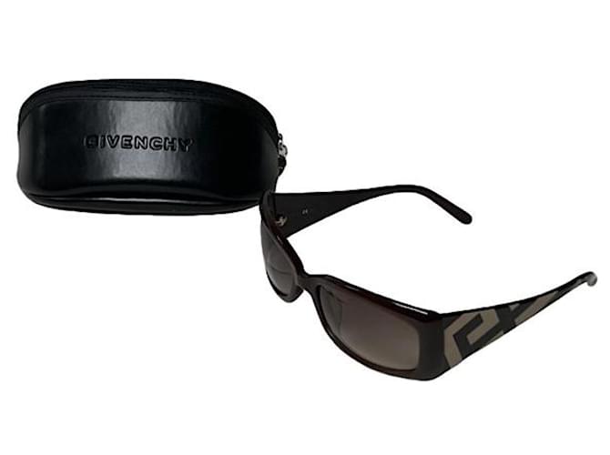 Givenchy Brown Plastic Sunglasses