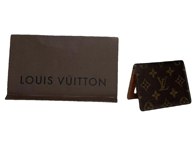 Bolsa de couro marrom Louis Vuitton