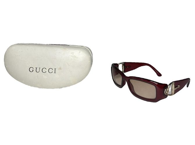 Gucci lila Kunststoffsonnenbrille