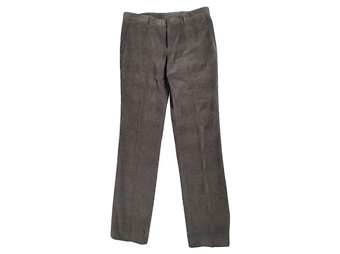 Hugo Boss Calça de algodão cinza Boss