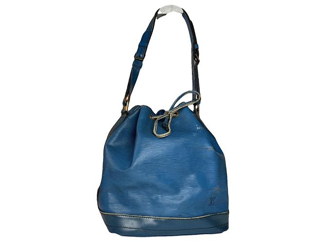 Louis Vuitton NéoNoé Handtasche aus blauer Leder