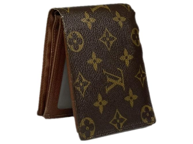 Bolsa de couro marrom Dauphine da Louis Vuitton