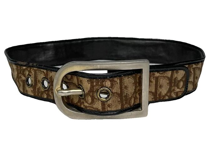 Dior Saddle Beiger Leder Gürtel 