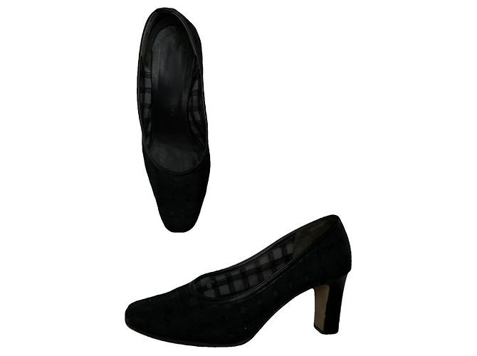 Balenciaga Cagole Schwarzer Lederabsatz