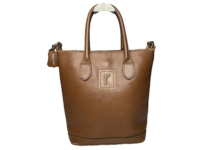 Autre Marque Stefanie Renoma braune Lederhandtasche