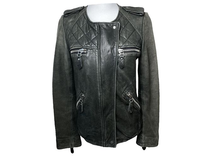Isabel Marant Etoile Giacca in pelle nera Isabel Marant Étoile Nero