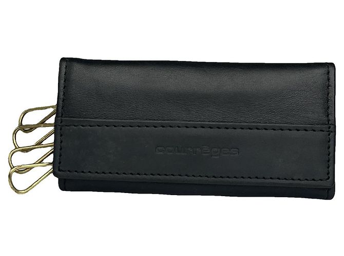 Courreges Borsa in pelle nera Courrèges Nero