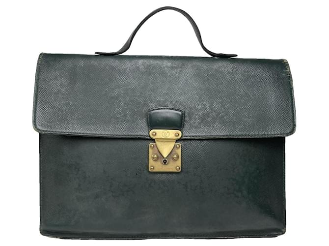 LOUIS VUITTON Bags T.  Leather Green  ref.2031974