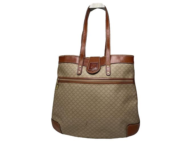 Céline Celine Beiger Lederhandtasche