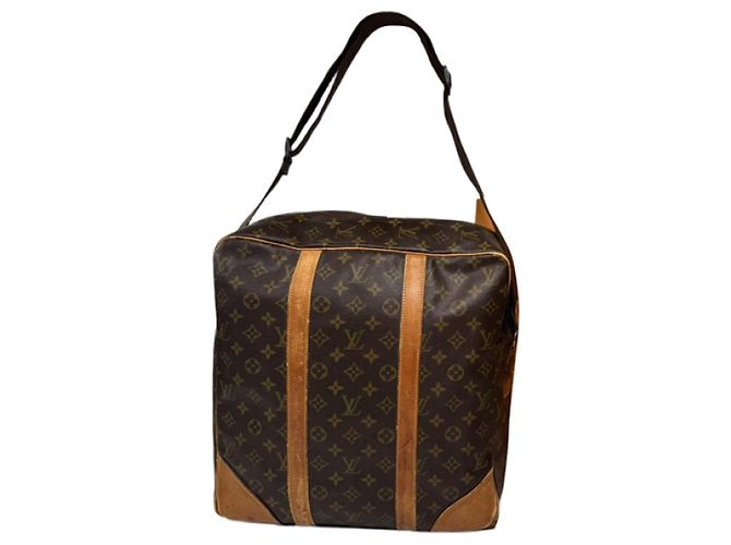 Louis Vuitton West End braune Leder Reisetasche