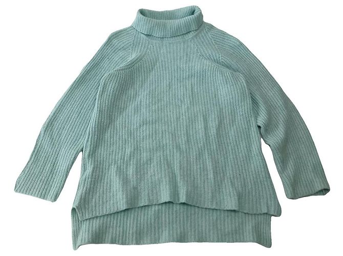 Courreges Courrèges türkisfarbene Strickwaren