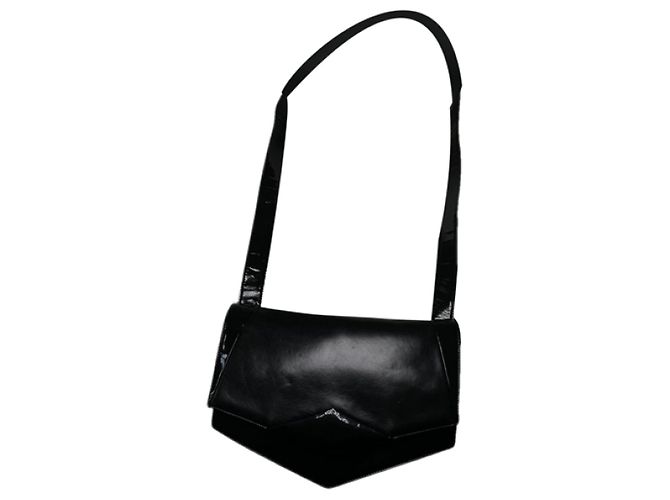 Givenchy Infinity schwarze Lederhandtasche