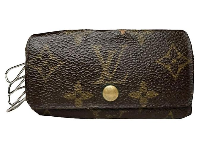 Bolsa de couro marrom Lockme da Louis Vuitton