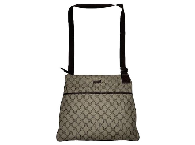 Gucci Jackie Vintage Beiger Lederhandtasche
