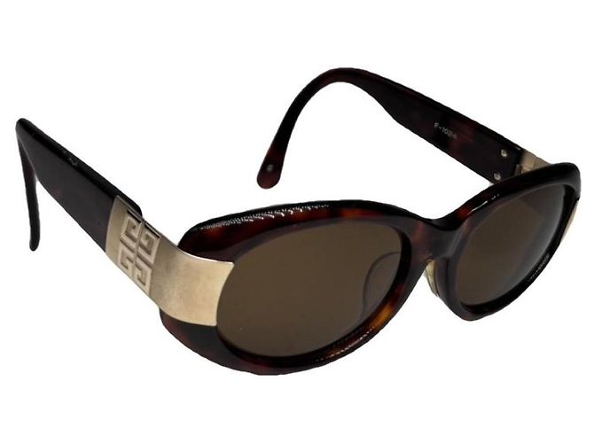 Gafas de sol de plástico marrón Givenchy Castaño 