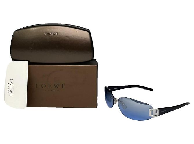 Loewe schwarze Kunststoffsonnenbrille
