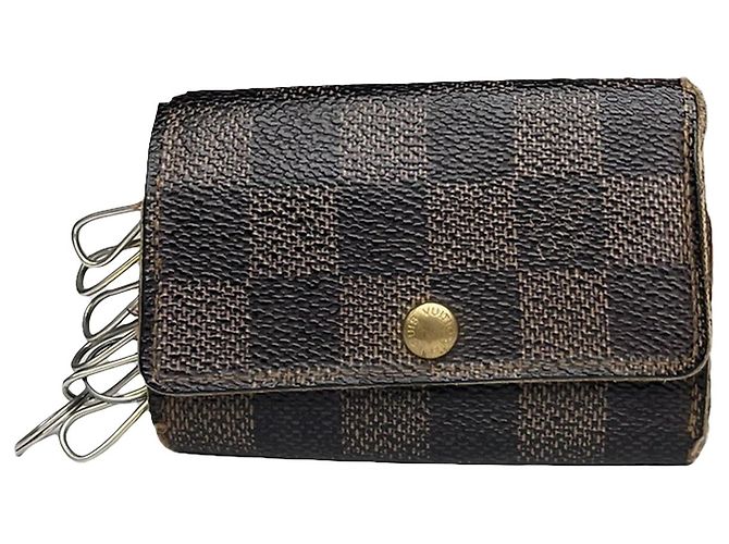 Bolsa de couro marrom Lockme da Louis Vuitton