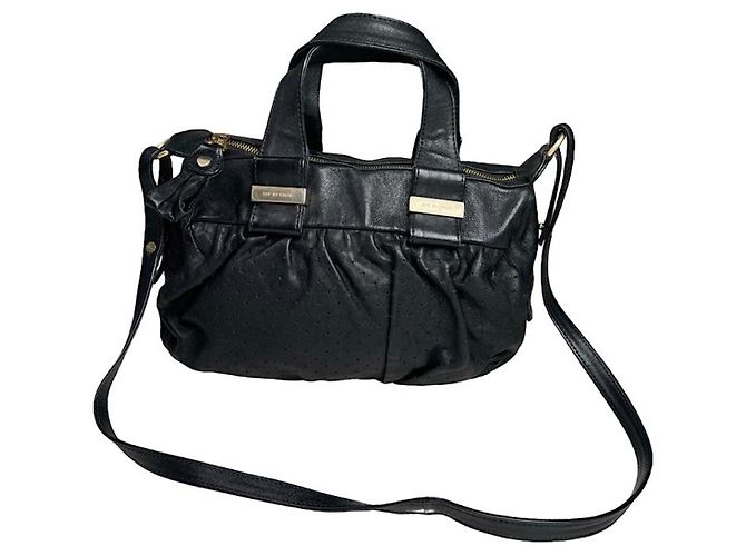Bolsa de couro preta See by Chloé Preto