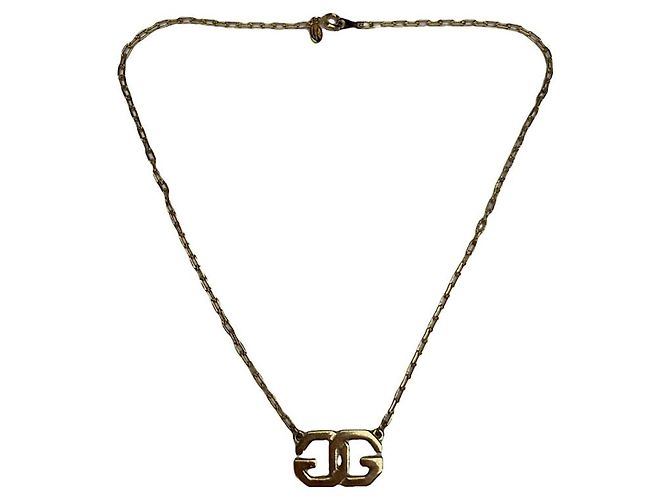 Colar de aço dourado Givenchy