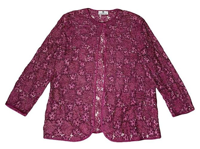 Givenchy lila Polyesterjacke 