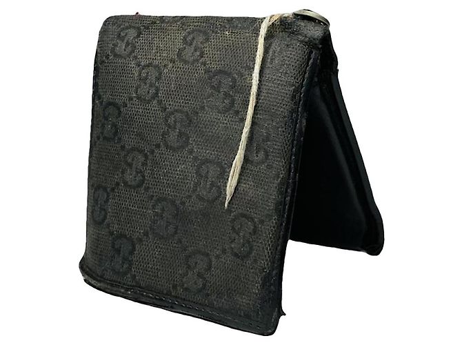 Borsa in cotone nero Gucci