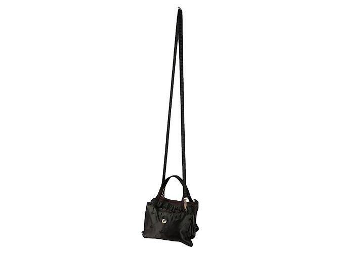 Etro schwarze Polyester-Handtasche