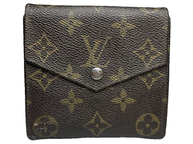 Louis Vuitton Emilie Brown Leather Wallet