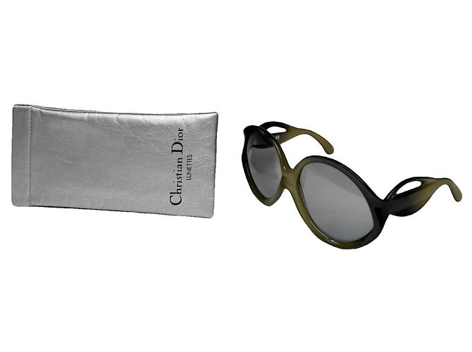Dior Black Plastic Sunglasses