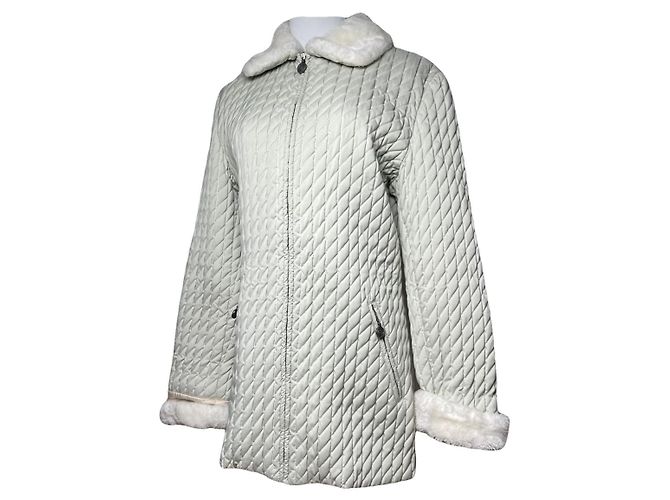 Versace Other Viscose Coat Green