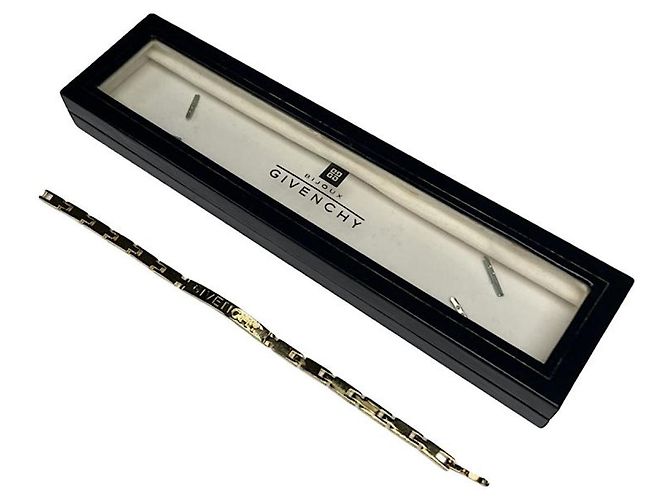 Pulseira de aço dourado Givenchy
