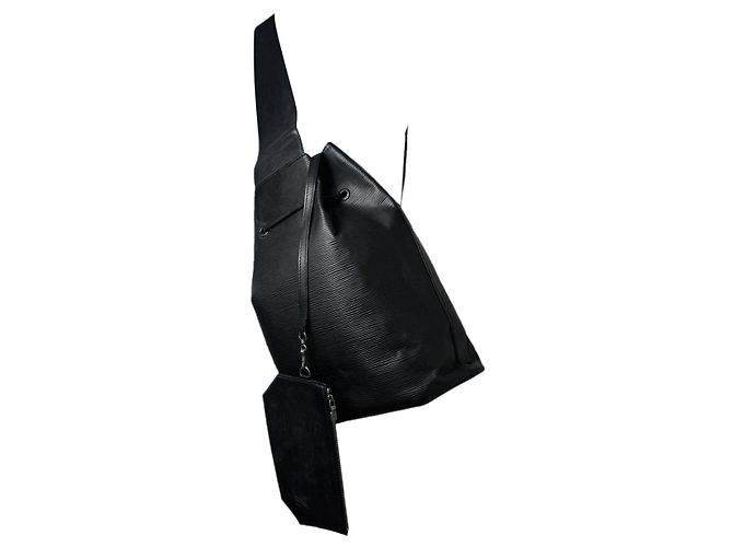 Louis Vuitton NéoNoé schwarze Lederhandtasche