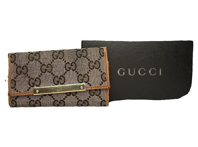 Bolso de algodón beige Gucci Jackie 1961