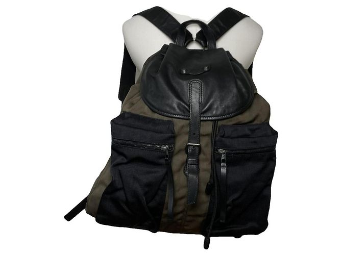 Balenciaga City schwarzer Leder-Rucksack