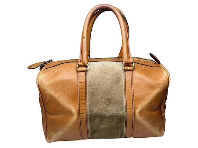 DIOR Handbags T.  Leather Brown  ref.2032239