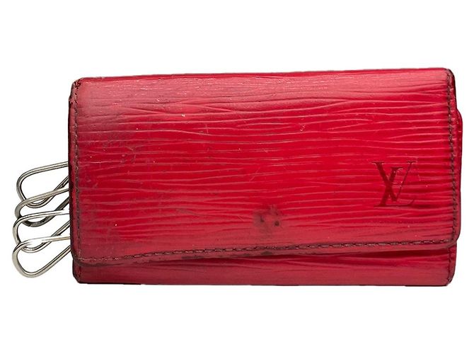 Louis Vuitton Lockme rote Lederhandtasche