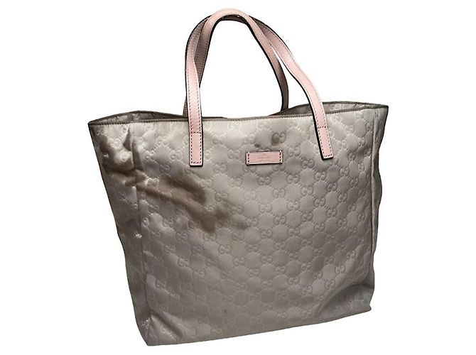 Gucci Jackie Vintage Silber Polyester Handtasche