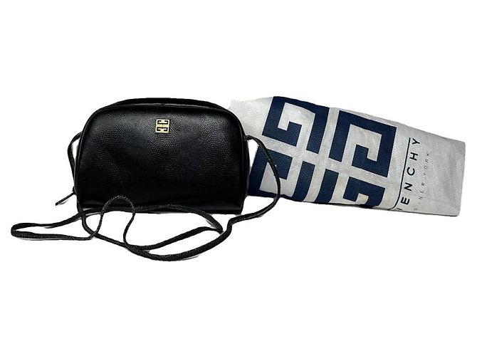 Givenchy 4G schwarze Lederhandtasche