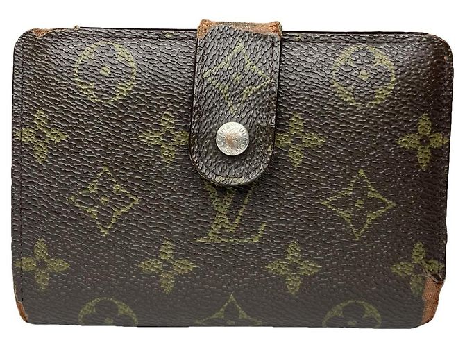 Louis Vuitton Flore Brown Leather Wallet