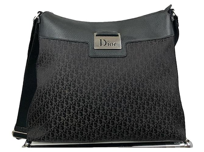 Street Chic DIOR Handbags T.  Cotton Black  ref.2032434