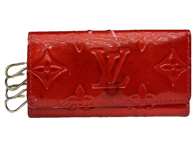 Louis Vuitton Lockme rote Handtasche aus Lackleder
